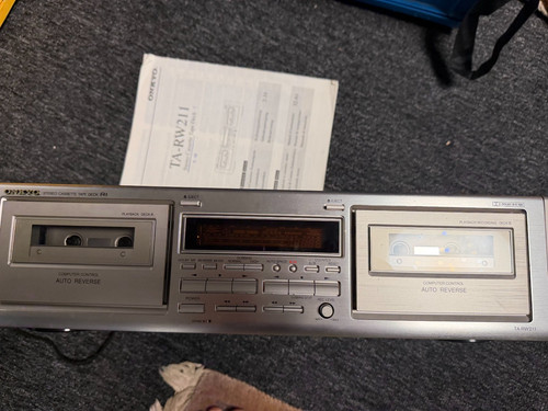 Onkyo doppel kassettendeck - doppel,