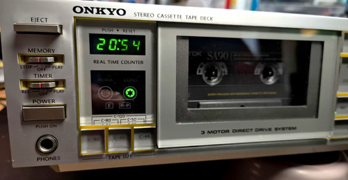 Onkyo 2055 kassettendeck - onkyo,