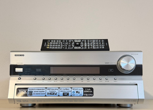 Onkyo nr906 silber - silber, av